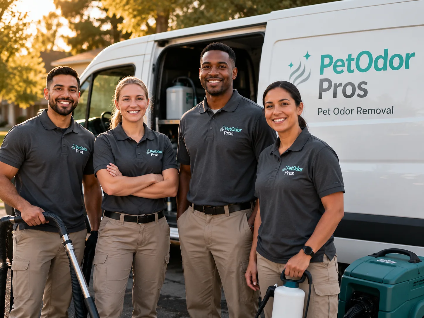 Pet Odor Removal team serving Redwood Valley, CA